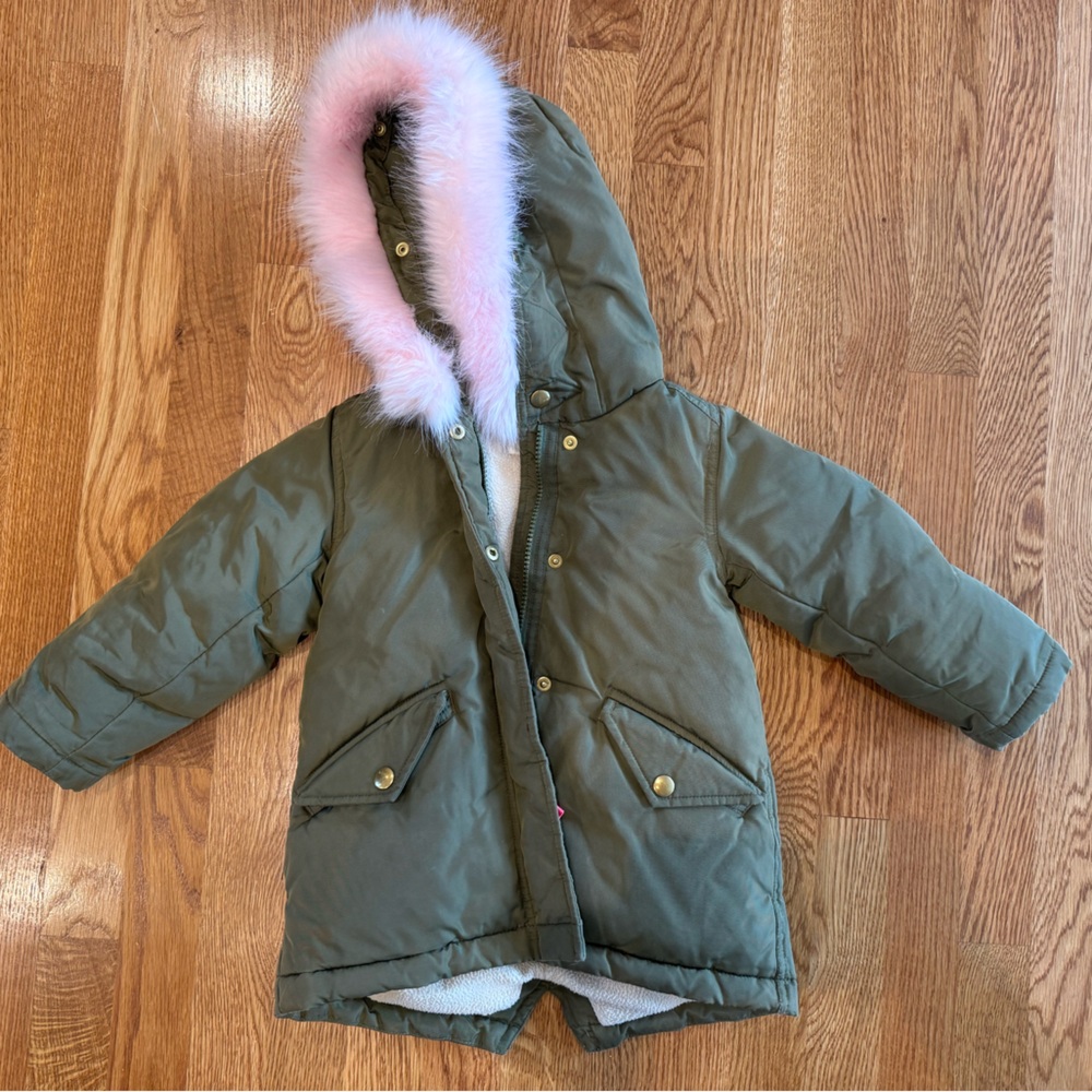 J.Crew / Crewcuts size 3 fishtail parka / coat